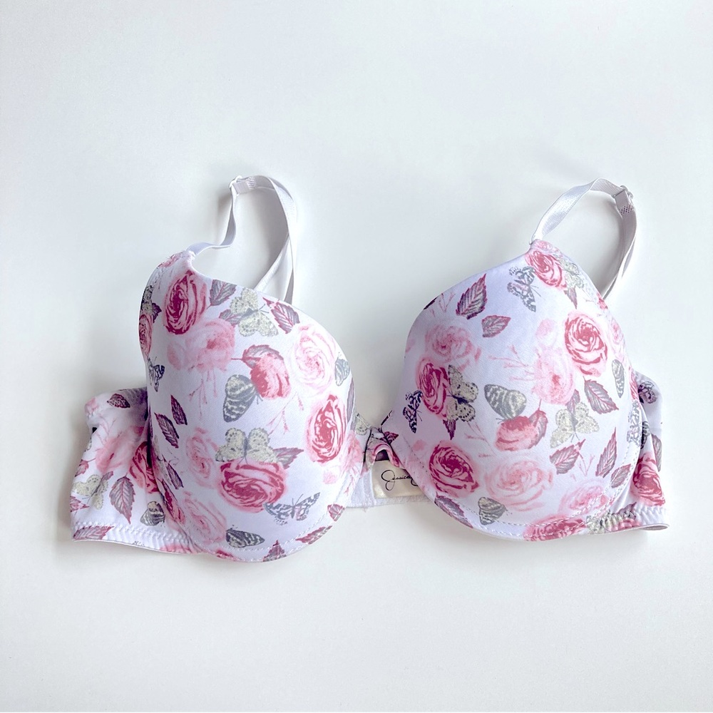 Jessica Simpson Floral Underwire Bra 36C